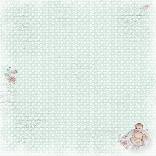 Double-sided scrapbooking paper set Baby Shabby 12"x12", 10 sheets - foto 8