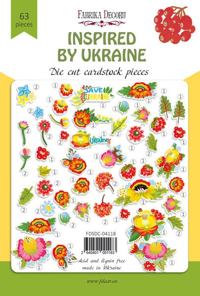 Набір висічок, колекція Inspired by Ukraine, 45 шт - фото 0
