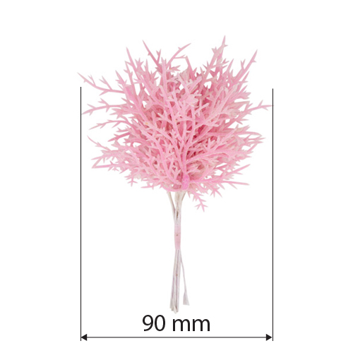 Набор веточек аспарагуса розовый, 10шт - Фото 0