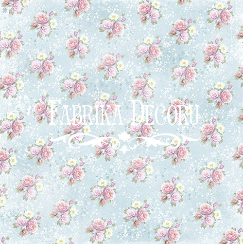 Double-sided scrapbooking paper set Shabby dreams 8"x8", 10 sheets - foto 7