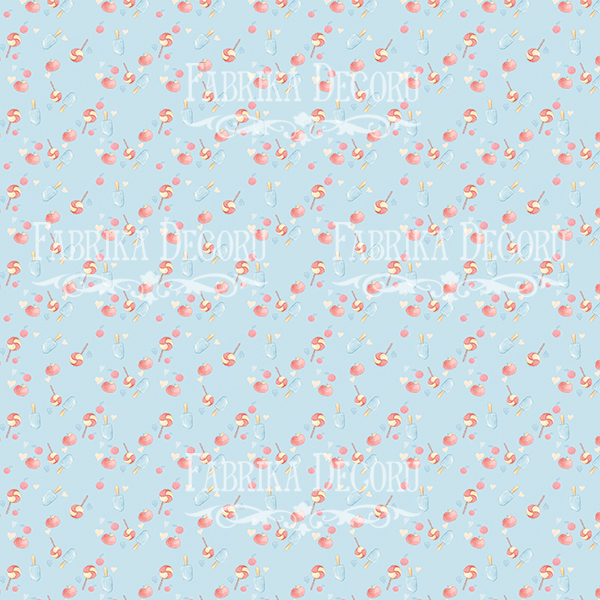 Double-sided scrapbooking paper set Sweet baby boy 12"x12", 10 sheets - foto 9