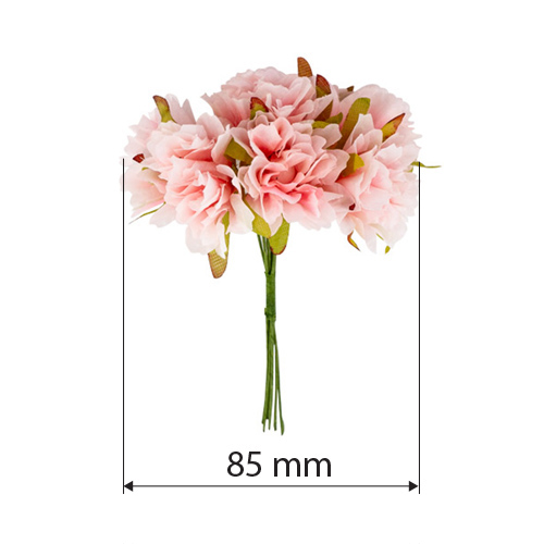Zestaw kwiatów czereśni, jasnoróżowy, 6 szt - foto 0  - Fabrika Decoru