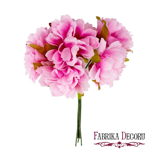 Zestaw kwiatów czereśni, różowy, 6 szt - Fabrika Decoru