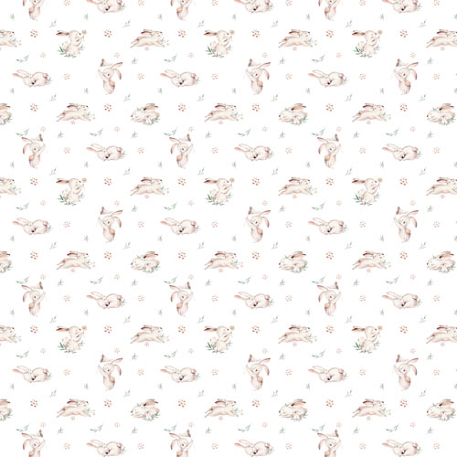 Набор бумаги для скрапбукинга Sweet bunny 20x20 см, 10 листов - Фото 6