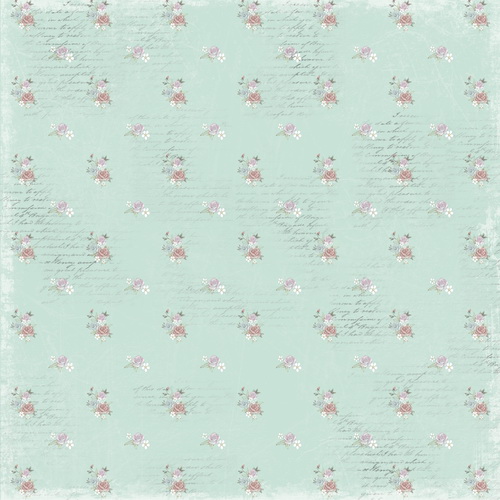 Double-sided scrapbooking paper set Baby Shabby 12"x12", 10 sheets - foto 2