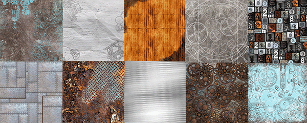 Коллекция бумаги для скрапбукинга Grunge & Mechanics, 30,5 x 30,5 см, 10 листов - Фото 0