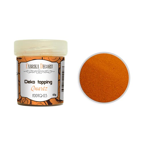 Deko-Topping Quarz Orange 40 ml - Fabrika Decoru