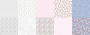 Double-sided scrapbooking paper set Tender orchid 12"x12" 10 sheets - 0
