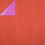 Kraft paper sheet 12"x12"Red/Pink