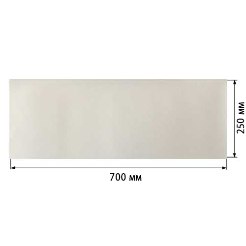 Stück PU-Leder Weiß, Größe 70 cm x 25 cm - foto 0  - Fabrika Decoru